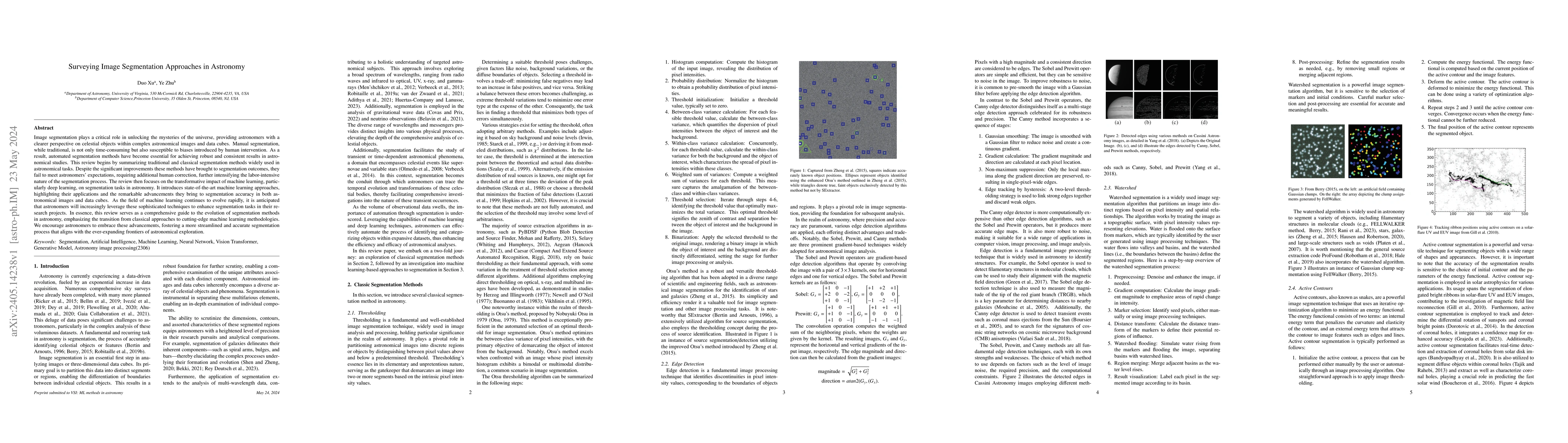 Thumbnail for Surveying Image Segmentation Approaches in Astronomy