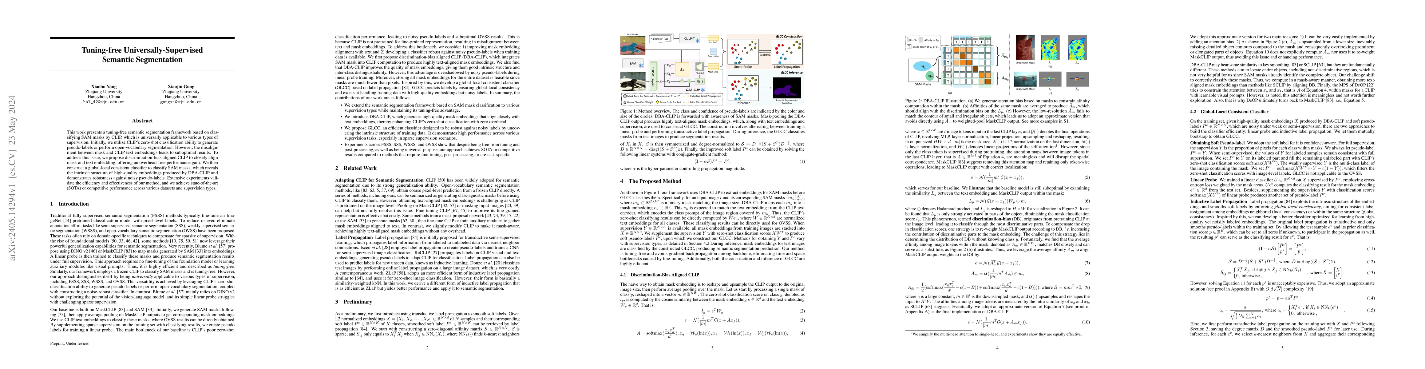 Thumbnail for Tuning-free Universally-Supervised Semantic Segmentation