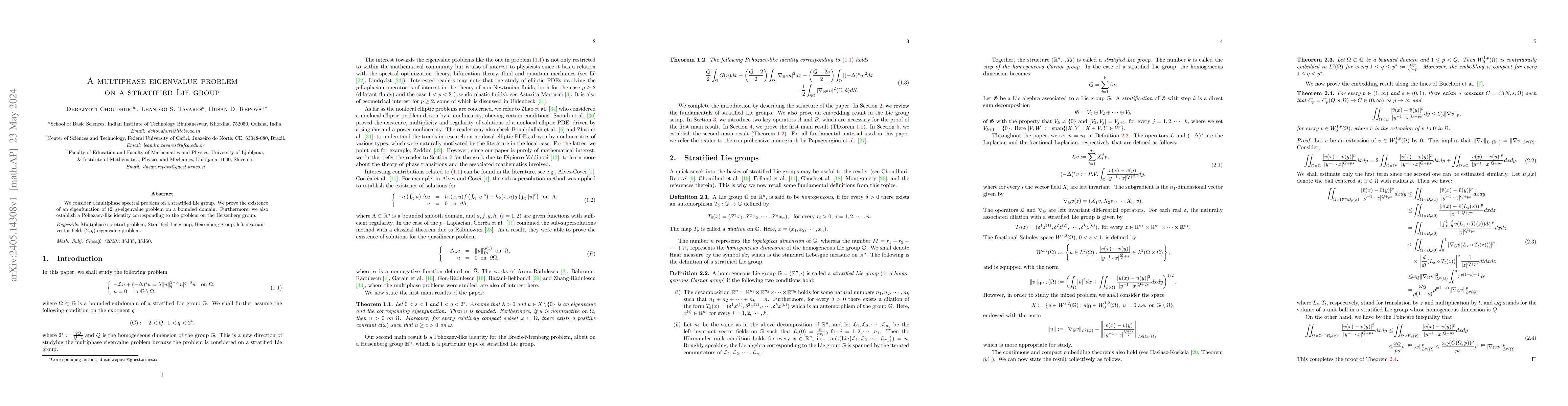 Thumbnail for A multiphase eigenvalue problem on a stratified Lie group