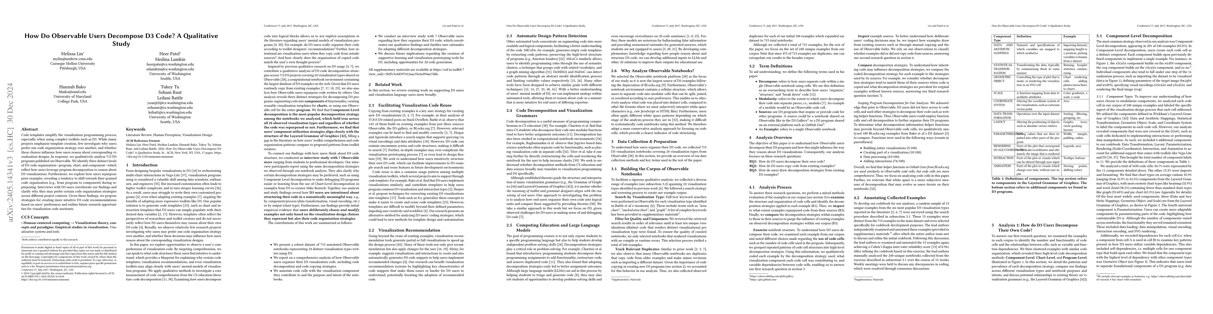 Thumbnail for How do Observable Users Decompose D3 Code? An Exploratory Study