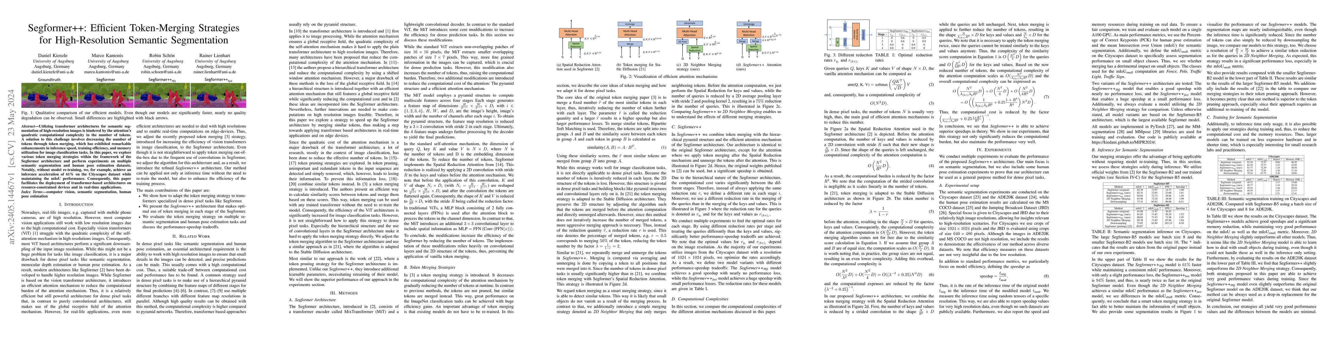 Thumbnail for Segformer++: Efficient Token-Merging Strategies for High-Resolution
  Semantic Segmentation