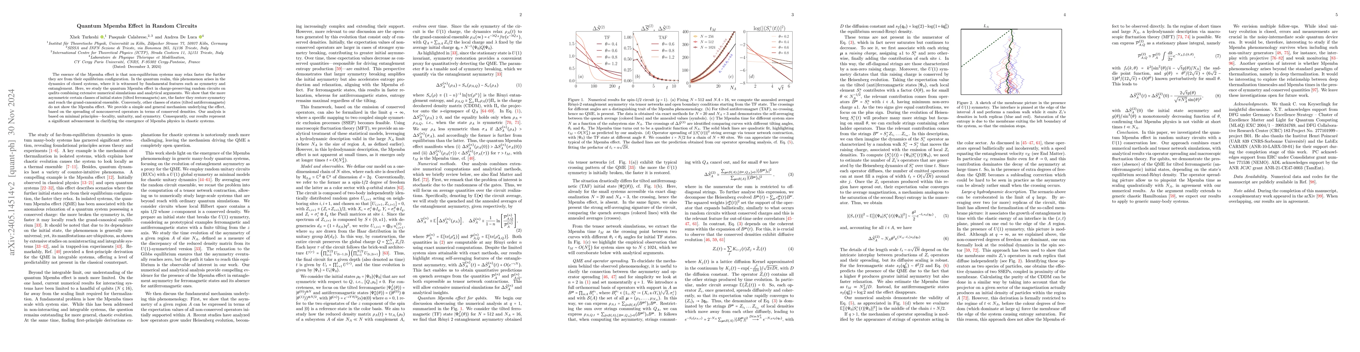 Thumbnail for Quantum Mpemba Effect in Random Circuits