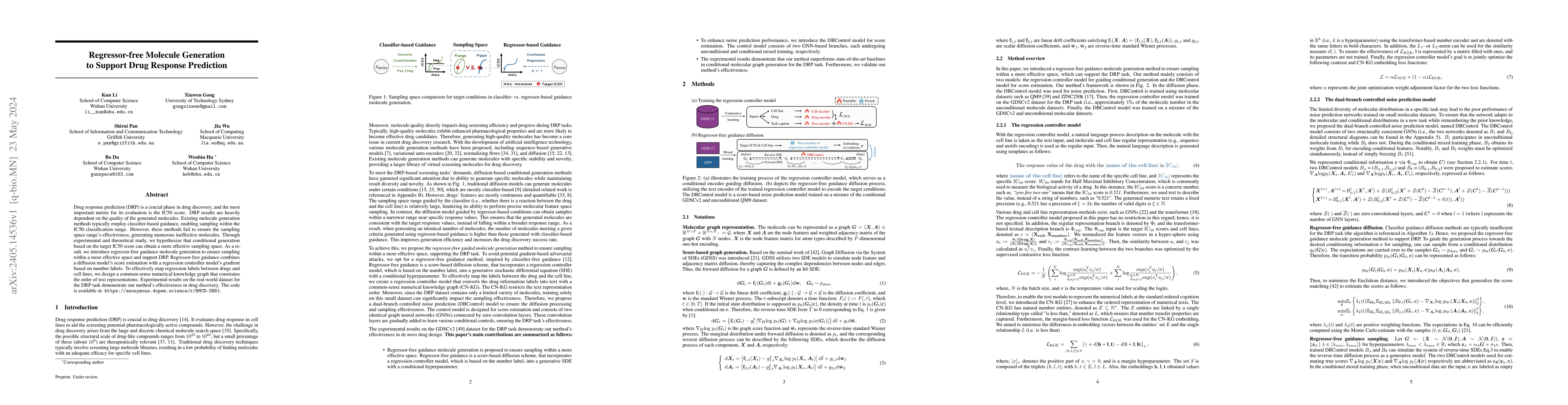 Thumbnail for Regressor-free Molecule Generation to Support Drug Response Prediction