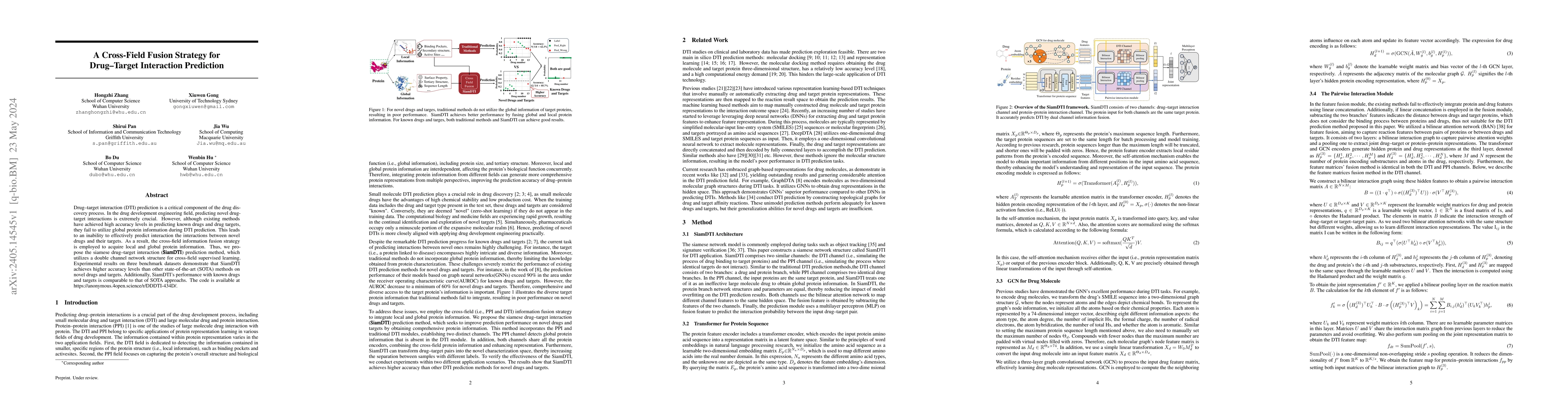 Thumbnail for A Cross-Field Fusion Strategy for Drug-Target Interaction Prediction