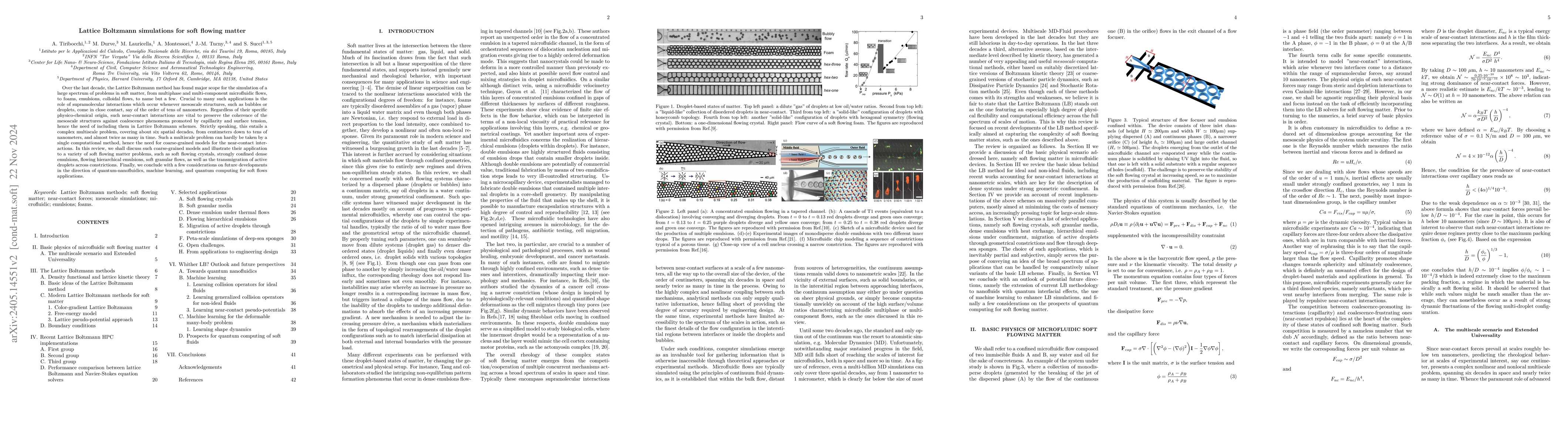 Thumbnail for Lattice Boltzmann methods for soft flowing matter