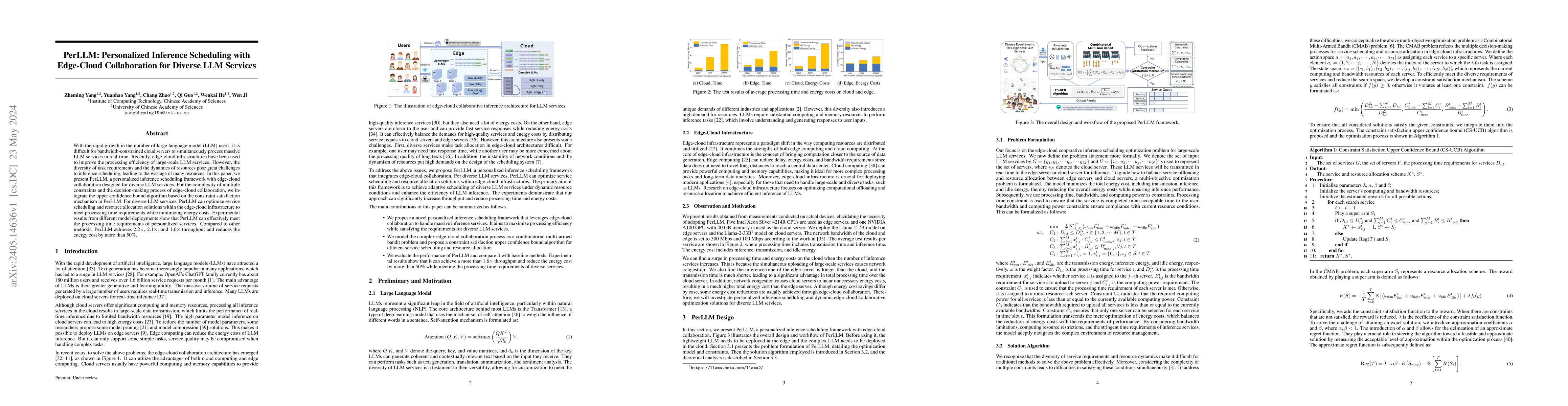 Thumbnail for PerLLM: Personalized Inference Scheduling with Edge-Cloud Collaboration
  for Diverse LLM Services