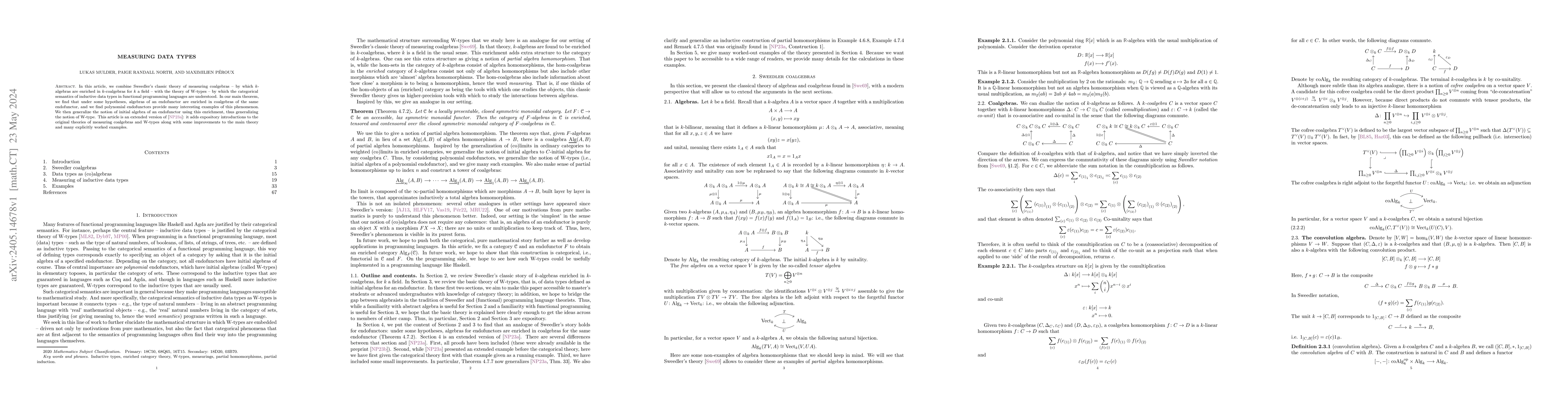 Thumbnail for Measuring data types