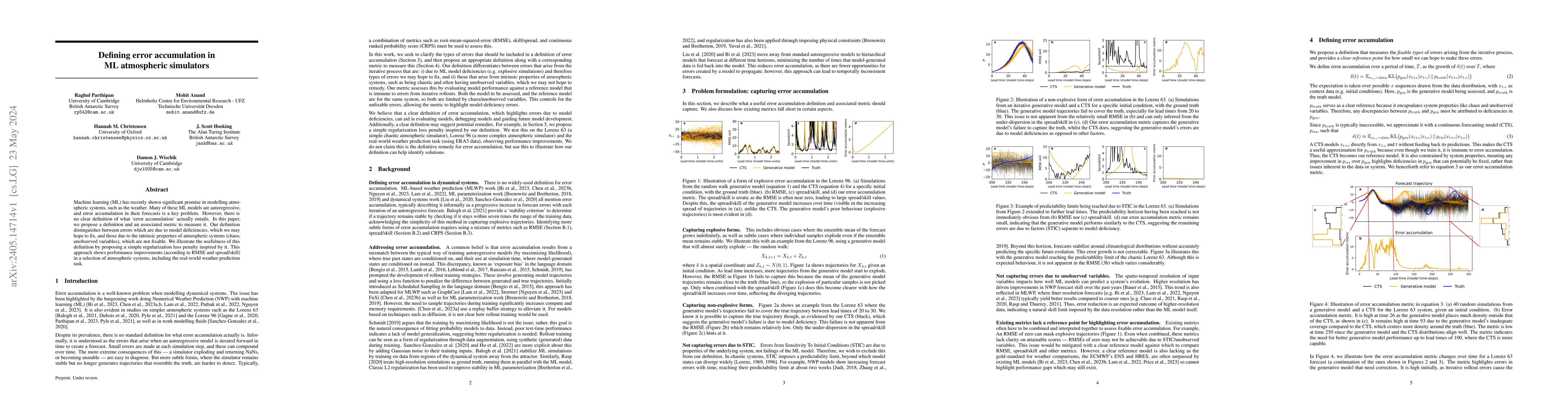 Thumbnail for Defining error accumulation in ML atmospheric simulators