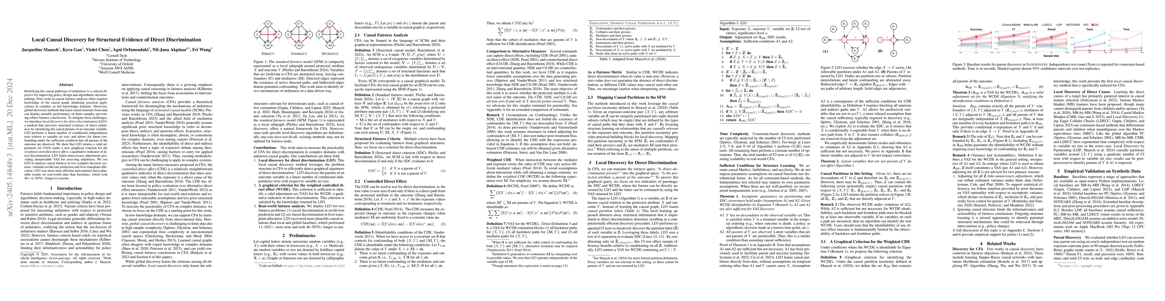 Thumbnail for Local Causal Discovery for Structural Evidence of Direct Discrimination