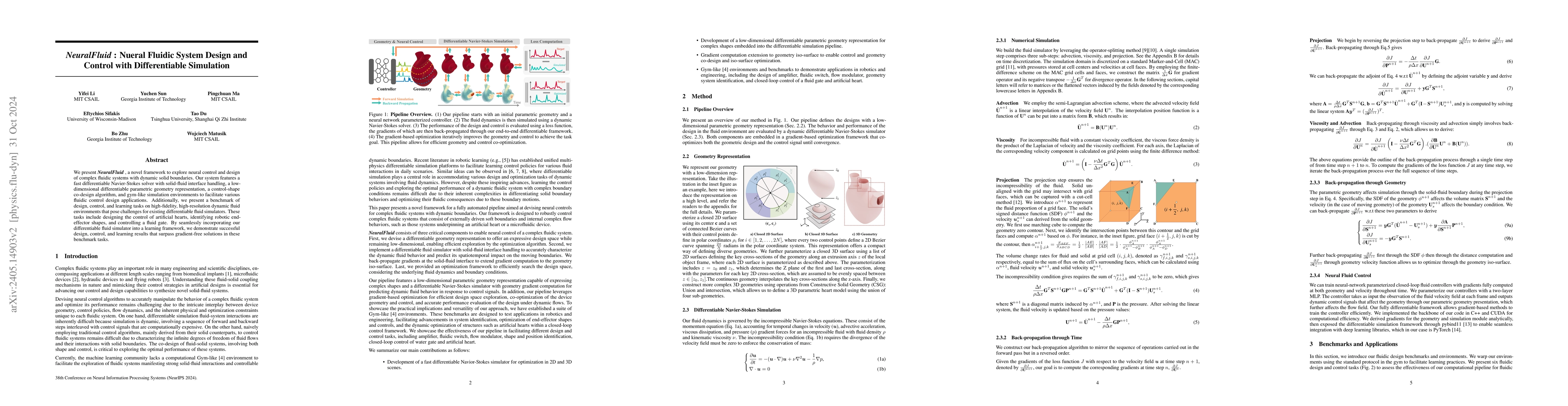 Thumbnail for Neural Fluidic System Design and Control with Differentiable Simulation
