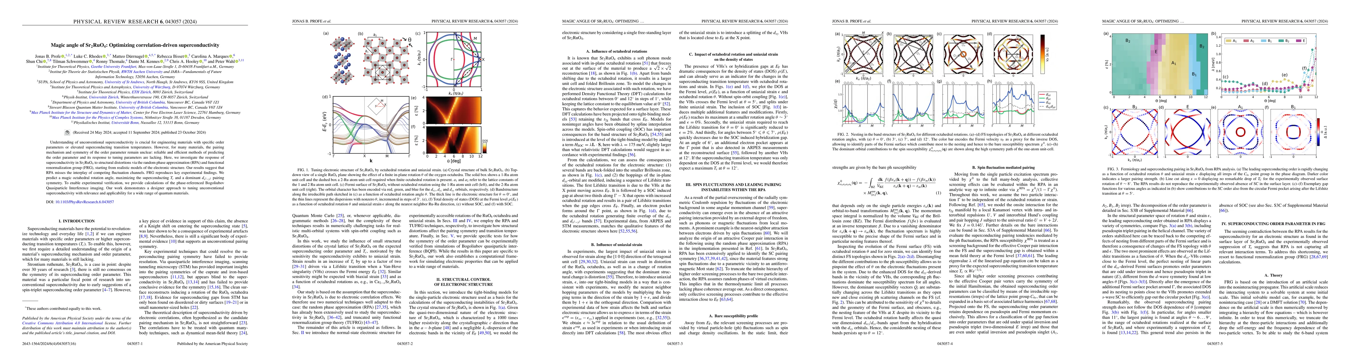 Thumbnail for The magic angle of Sr$_2$RuO$_4$: optimizing correlation-driven
  superconductivity