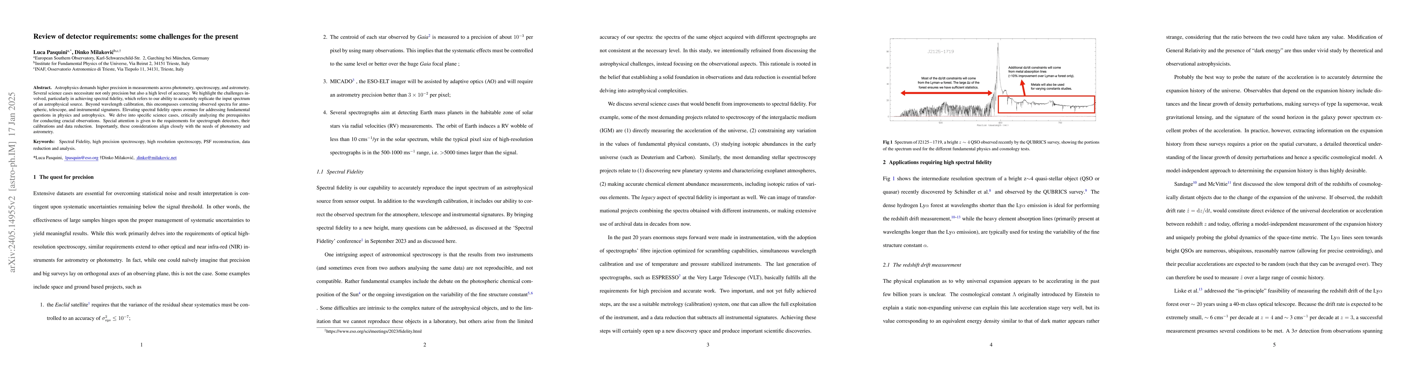 Thumbnail for Detector requirements: some challenges for the present