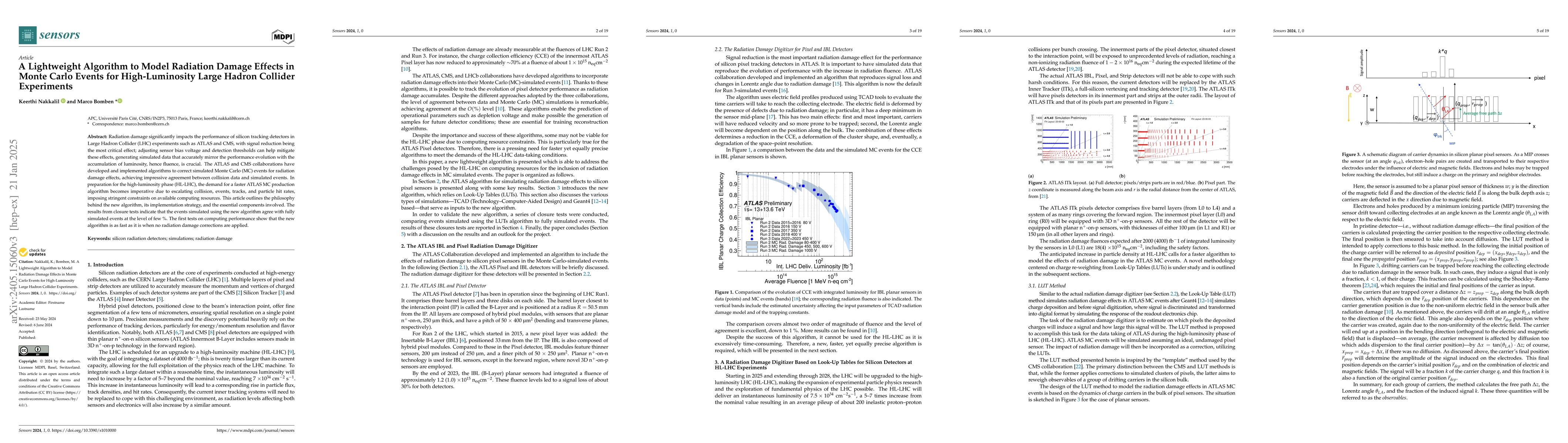 Thumbnail for A lightweight algorithm to model radiation damage effects in Monte Carlo
  events for High-Luminosity LHC experiments