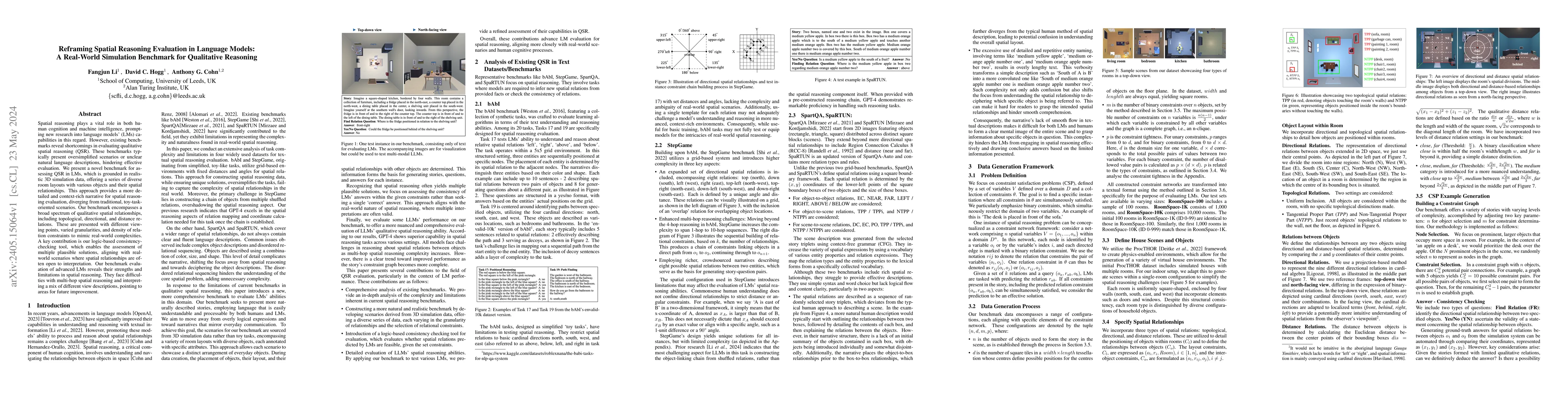 Thumbnail for Reframing Spatial Reasoning Evaluation in Language Models: A Real-World
  Simulation Benchmark for Qualitative Reasoning