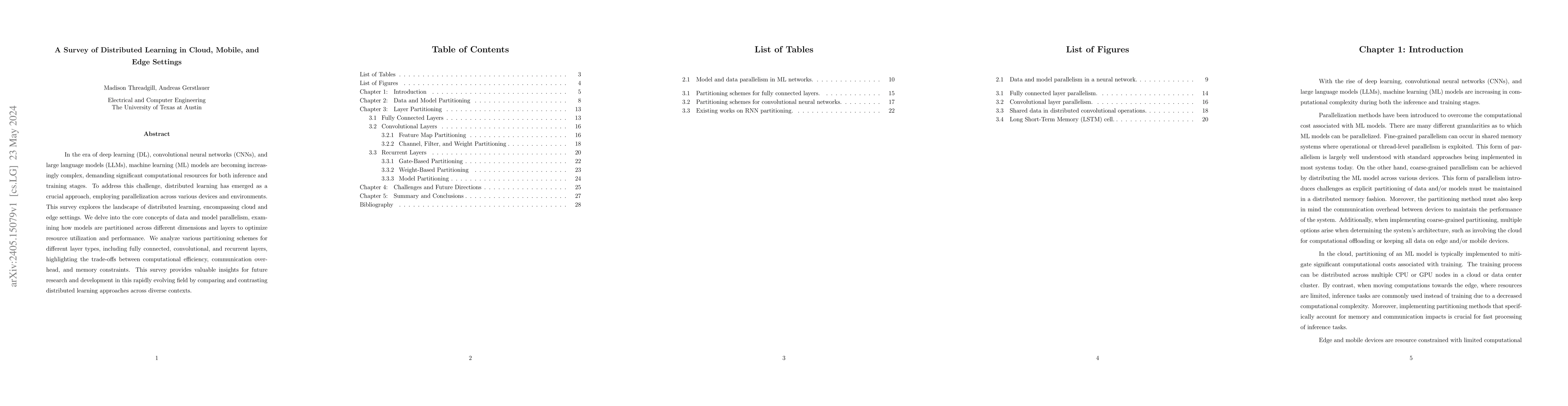 Thumbnail for A Survey of Distributed Learning in Cloud, Mobile, and Edge Settings