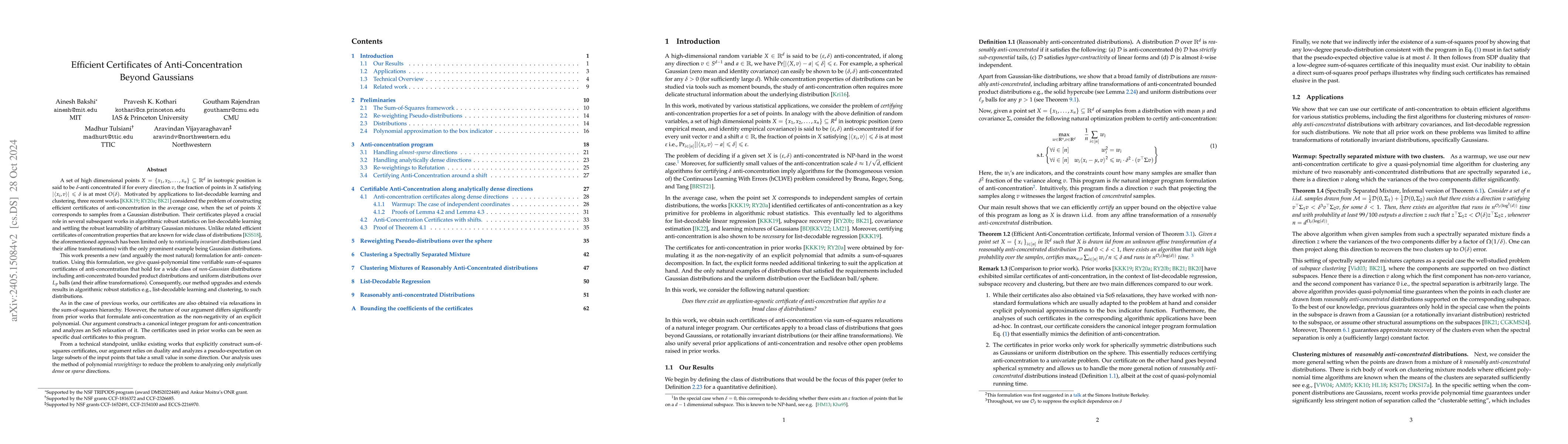 Thumbnail for Efficient Certificates of Anti-Concentration Beyond Gaussians
