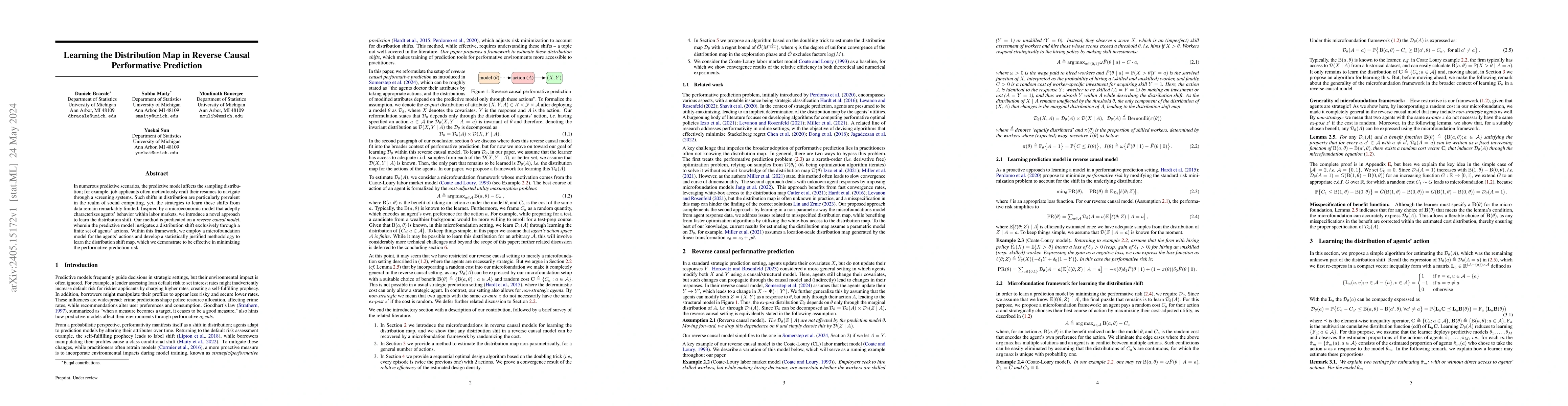 Thumbnail for Learning the Distribution Map in Reverse Causal Performative Prediction