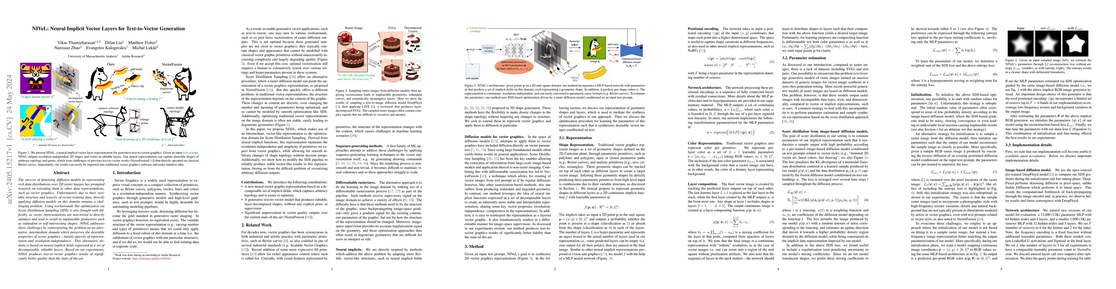 Thumbnail for NIVeL: Neural Implicit Vector Layers for Text-to-Vector Generation