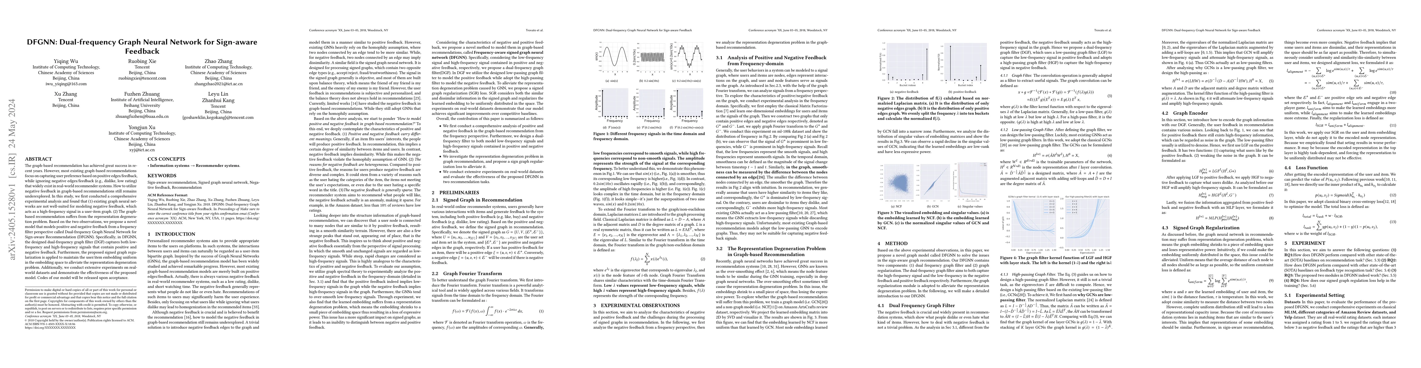 Thumbnail for DFGNN: Dual-frequency Graph Neural Network for Sign-aware Feedback