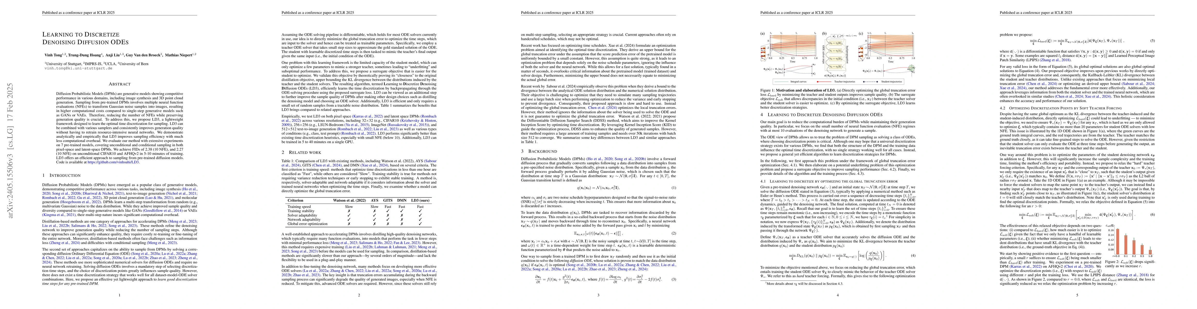 Thumbnail for Learning to Discretize Denoising Diffusion ODEs