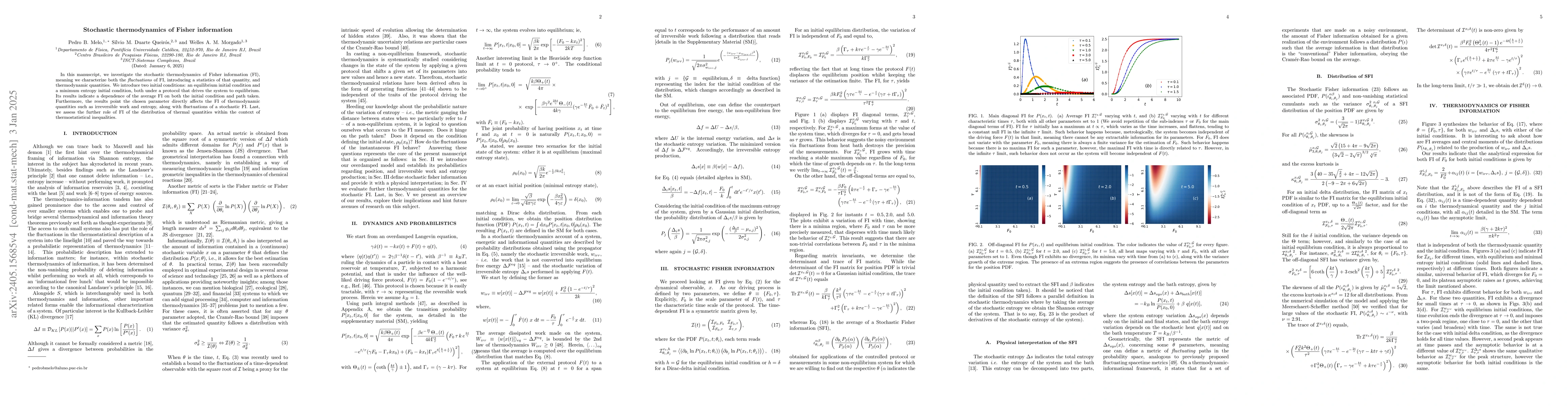 Thumbnail for Stochastic thermodynamics of Fisher information