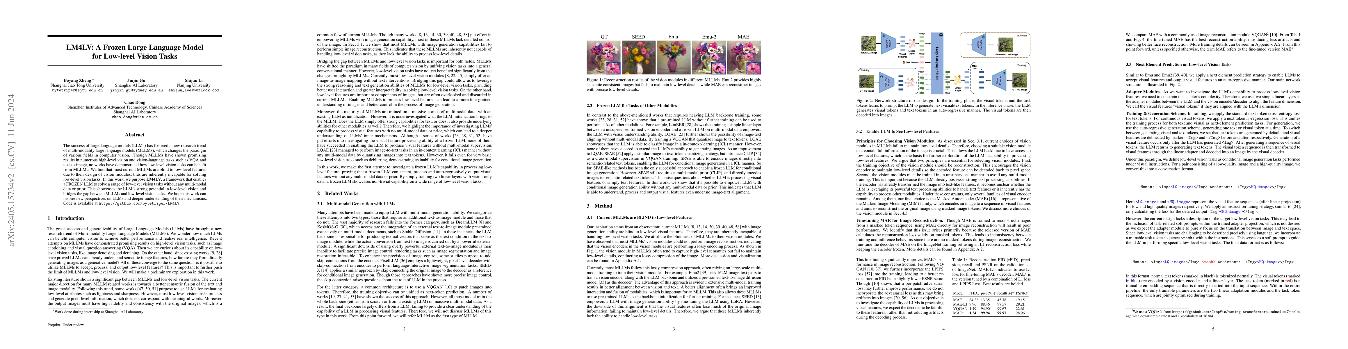 Thumbnail for LM4LV: A Frozen Large Language Model for Low-level Vision Tasks