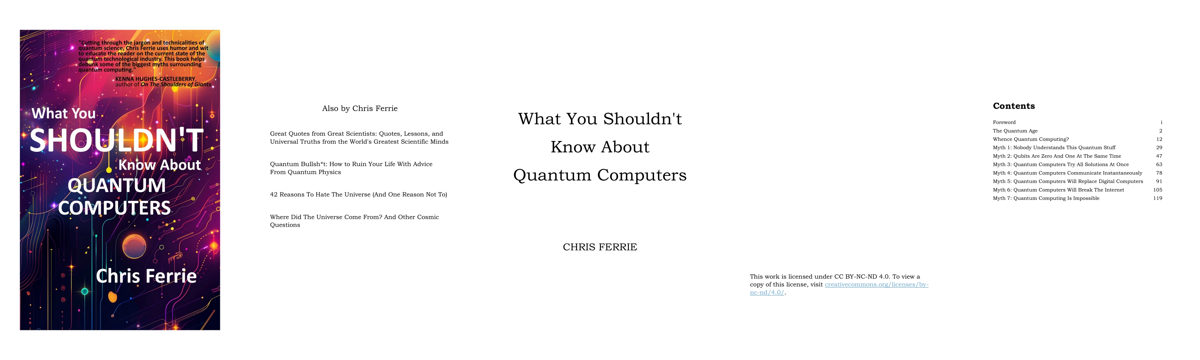Thumbnail for What You Shouldn't Know About Quantum Computers