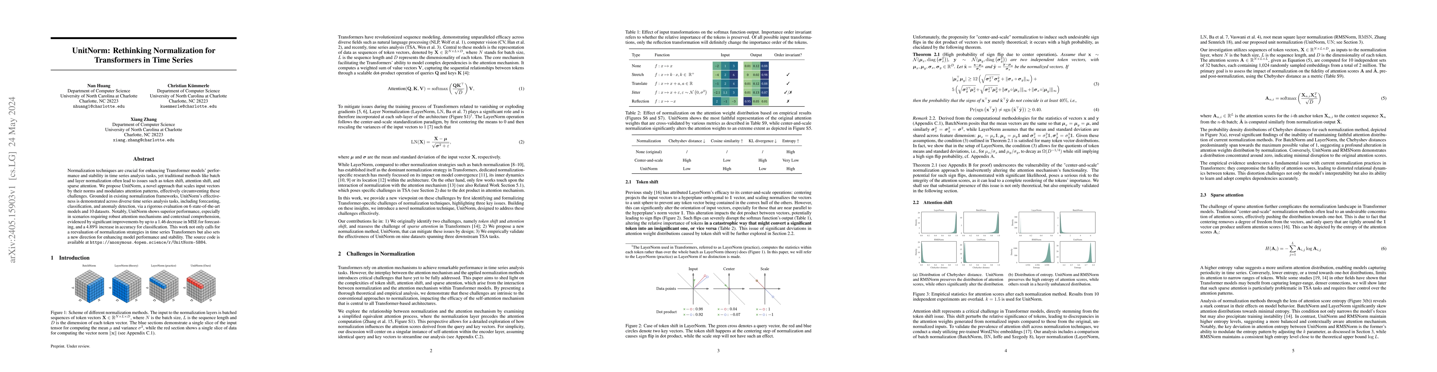 Thumbnail for UnitNorm: Rethinking Normalization for Transformers in Time Series