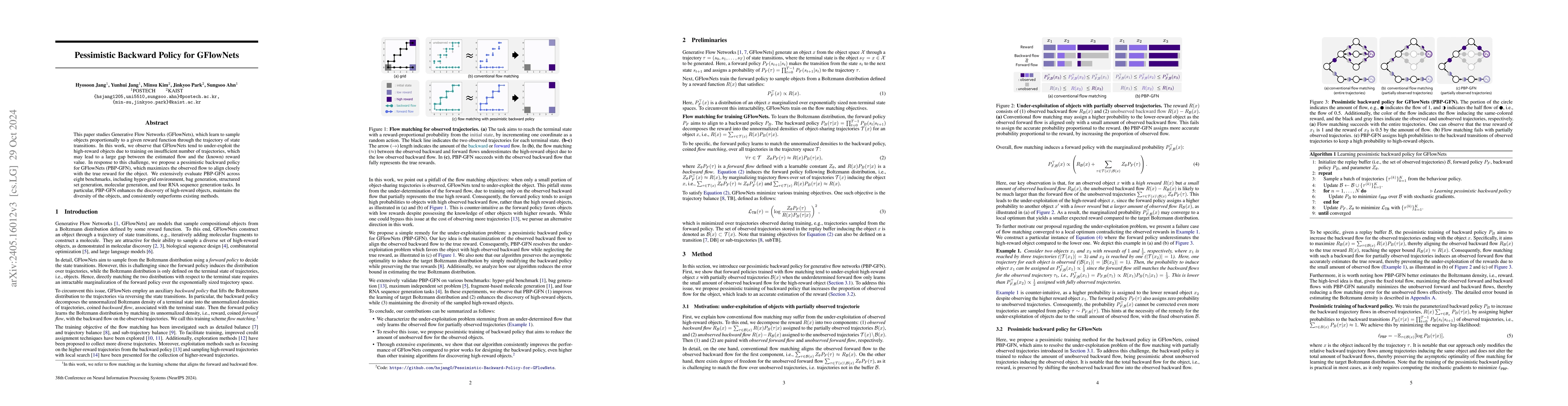 Thumbnail for Pessimistic Backward Policy for GFlowNets