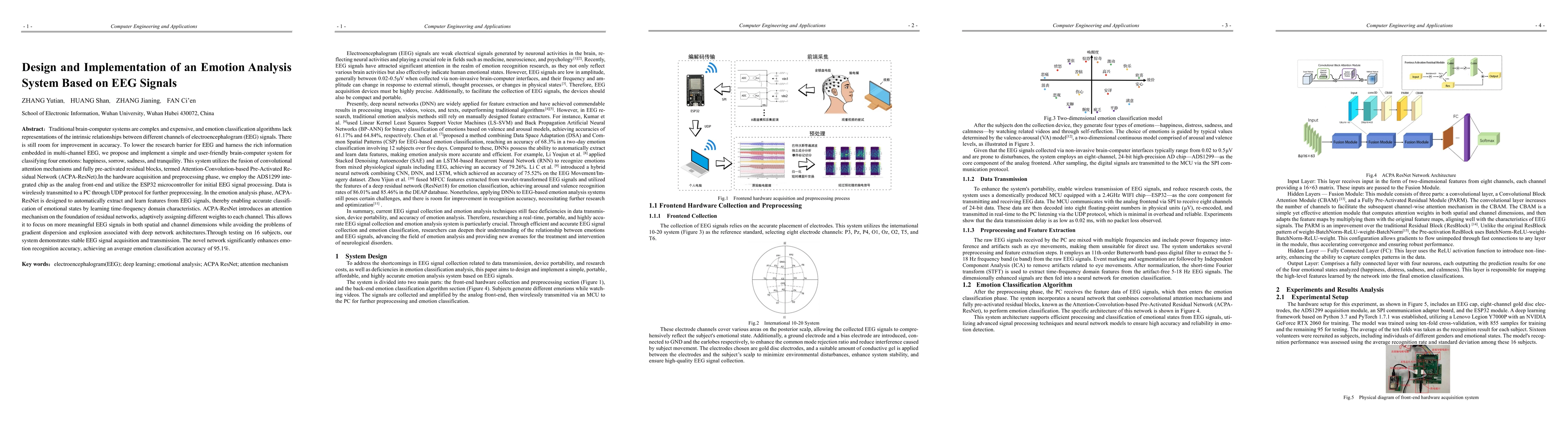 Thumbnail for Design and Implementation of an Emotion Analysis System Based on EEG
  Signals