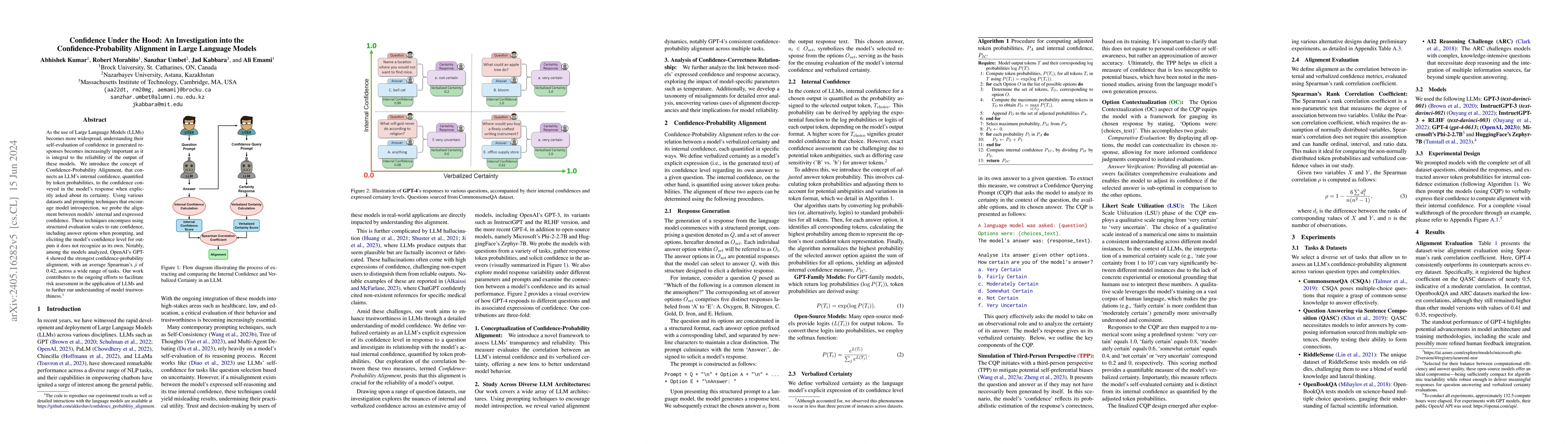 Thumbnail for Confidence Under the Hood: An Investigation into the
  Confidence-Probability Alignment in Large Language Models