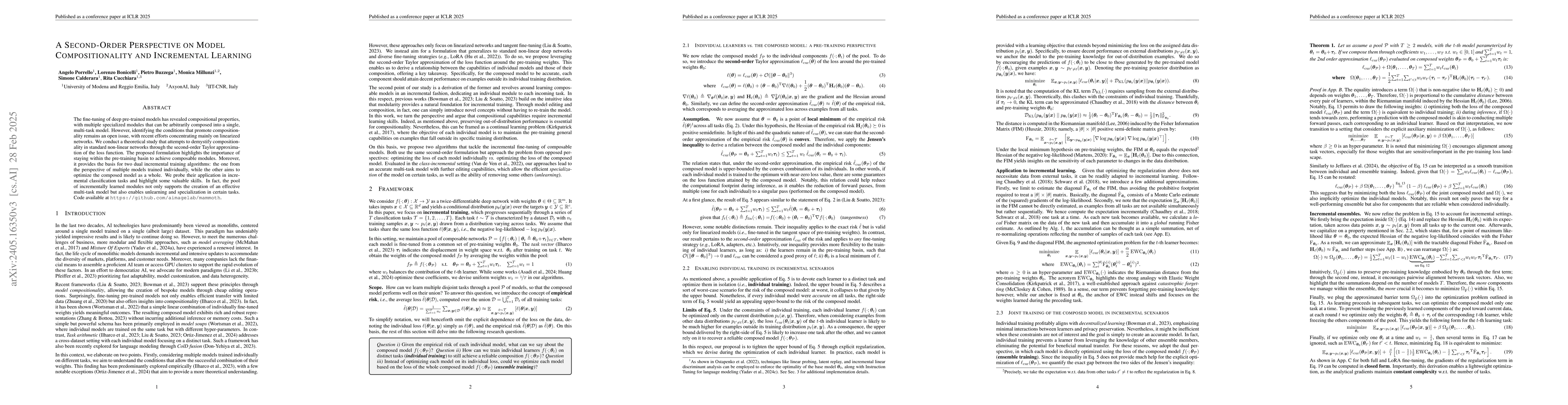 Thumbnail for A Second-Order perspective on Compositionality and Incremental Learning