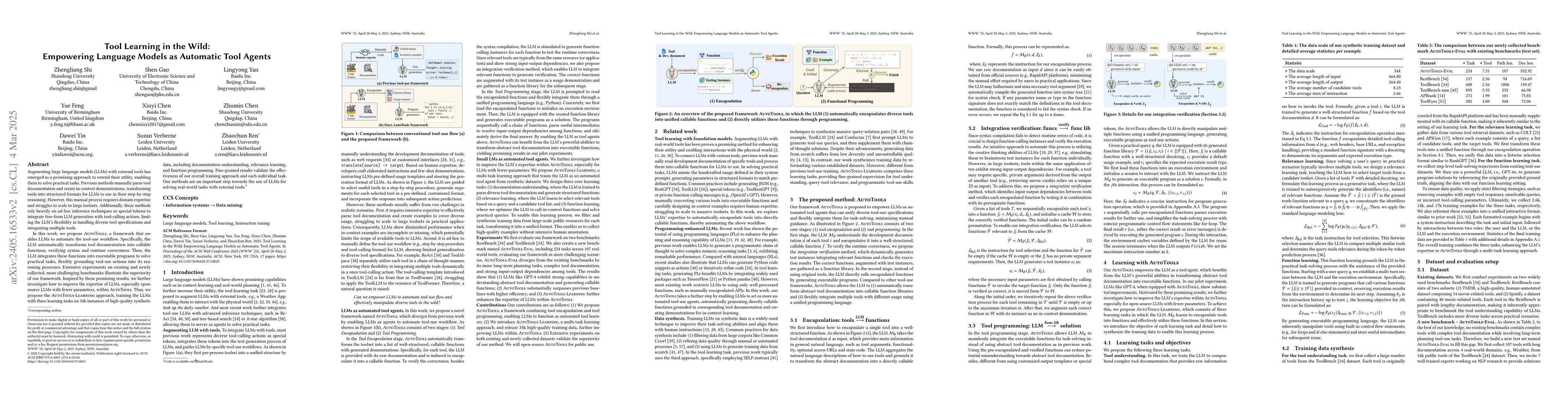 Thumbnail for Chain of Tools: Large Language Model is an Automatic Multi-tool Learner