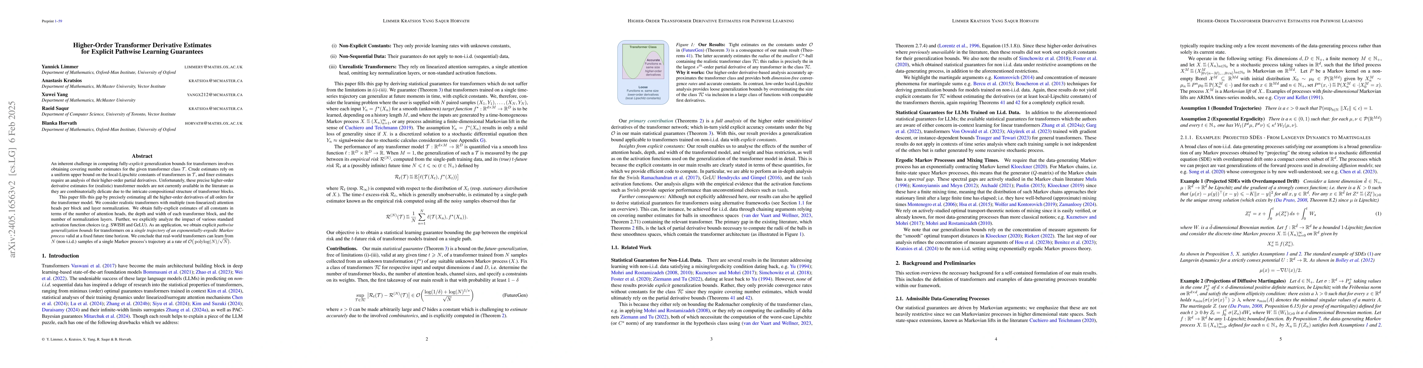 Thumbnail for Reality Only Happens Once: Single-Path Generalization Bounds for
  Transformers
