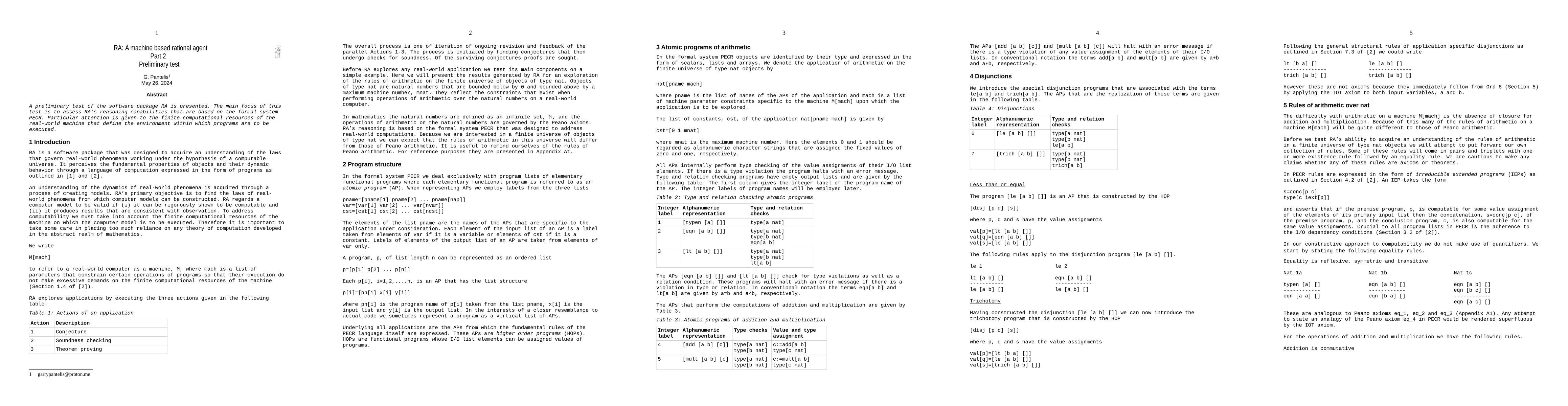 Thumbnail for RA: A machine based rational agent, Part 2, Preliminary test