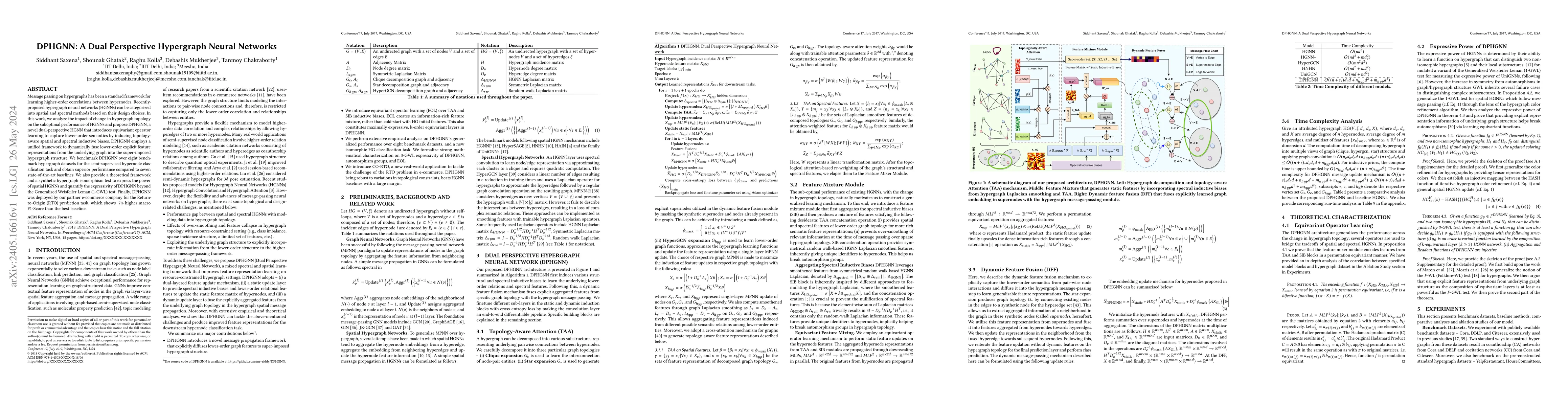 Thumbnail for DPHGNN: A Dual Perspective Hypergraph Neural Networks