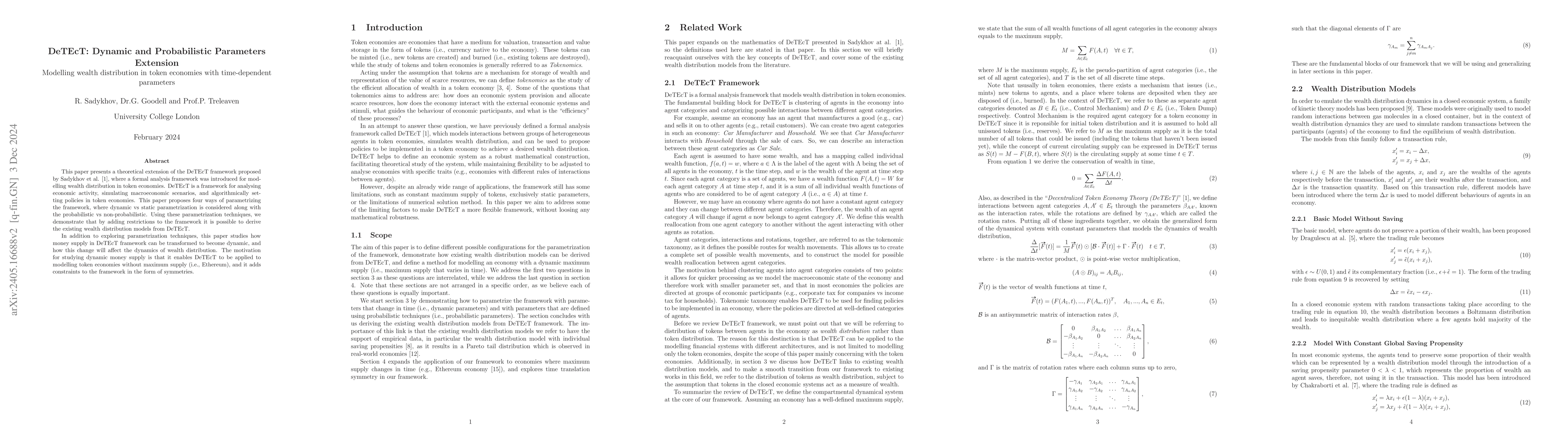 Thumbnail for DeTEcT: Dynamic and Probabilistic Parameters Extension