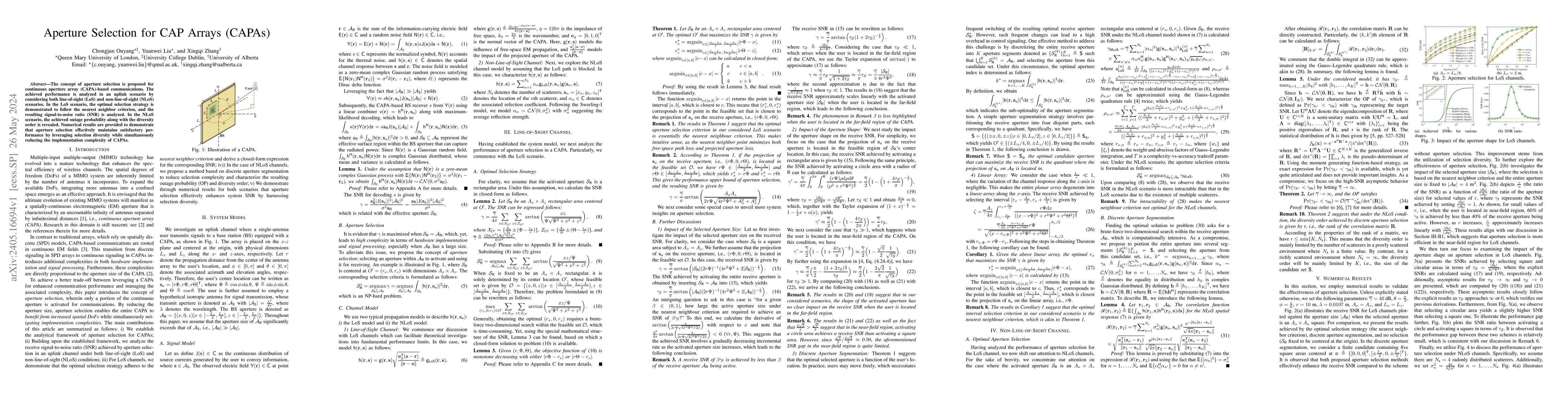 Thumbnail for Aperture Selection for CAP Arrays (CAPAs)