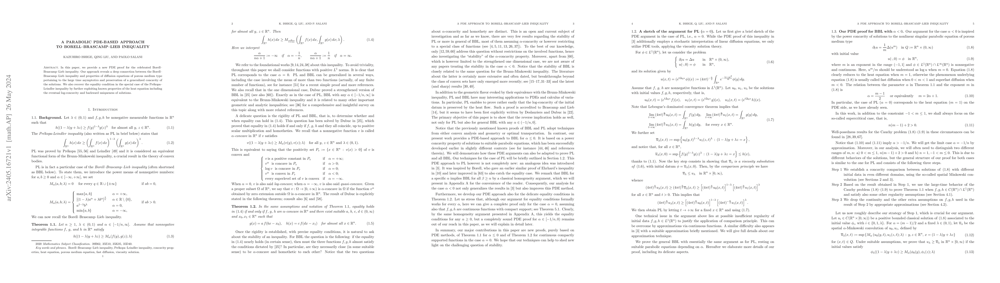 Thumbnail for A parabolic PDE-based approach to Borell--Brascamp--Lieb inequality