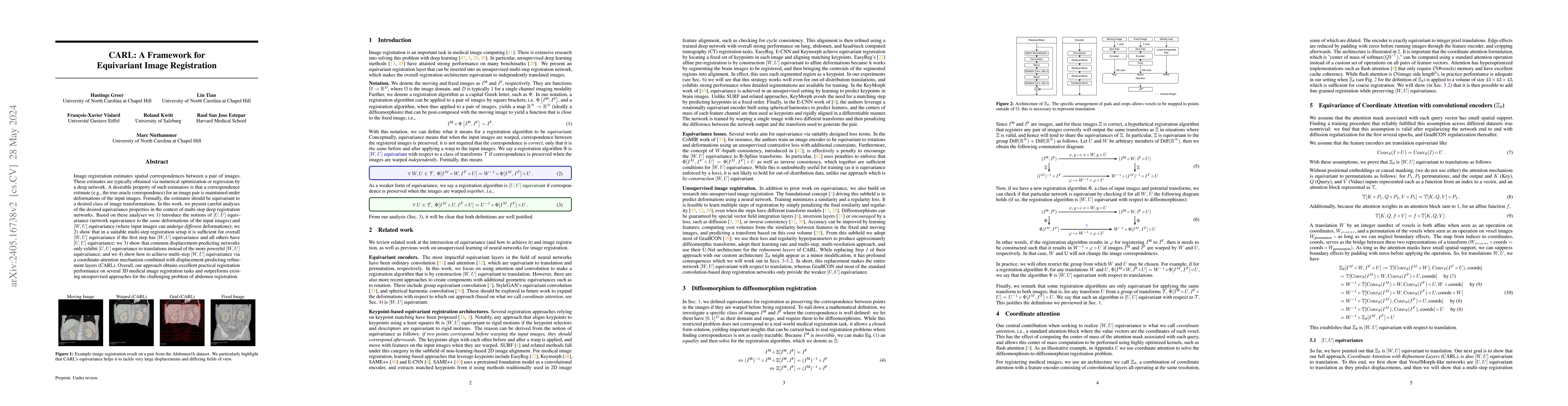 Thumbnail for CARL: A Framework for Equivariant Image Registration