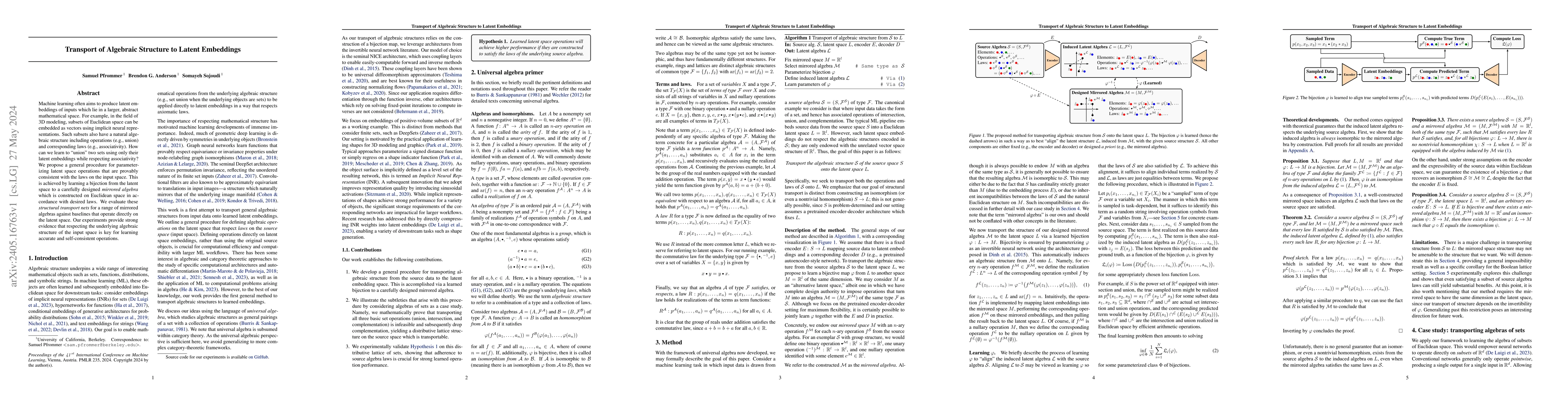 Thumbnail for Transport of Algebraic Structure to Latent Embeddings