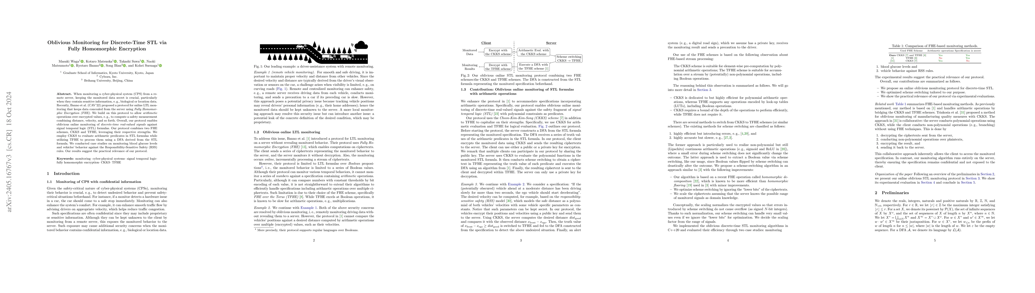 Thumbnail for Oblivious Monitoring for Discrete-Time STL via Fully Homomorphic
  Encryption