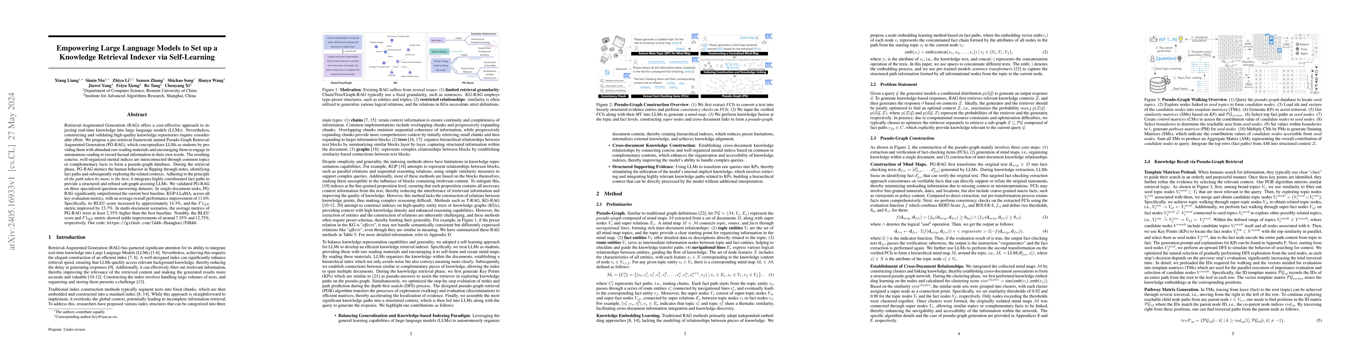 Thumbnail for Empowering Large Language Models to Set up a Knowledge Retrieval Indexer
  via Self-Learning
