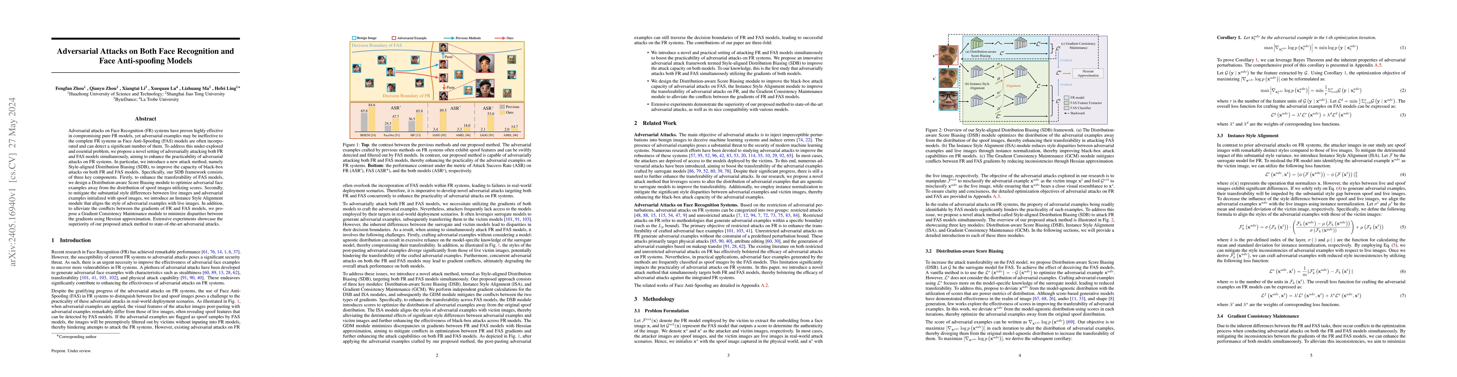 Thumbnail for Adversarial Attacks on Both Face Recognition and Face Anti-spoofing
  Models