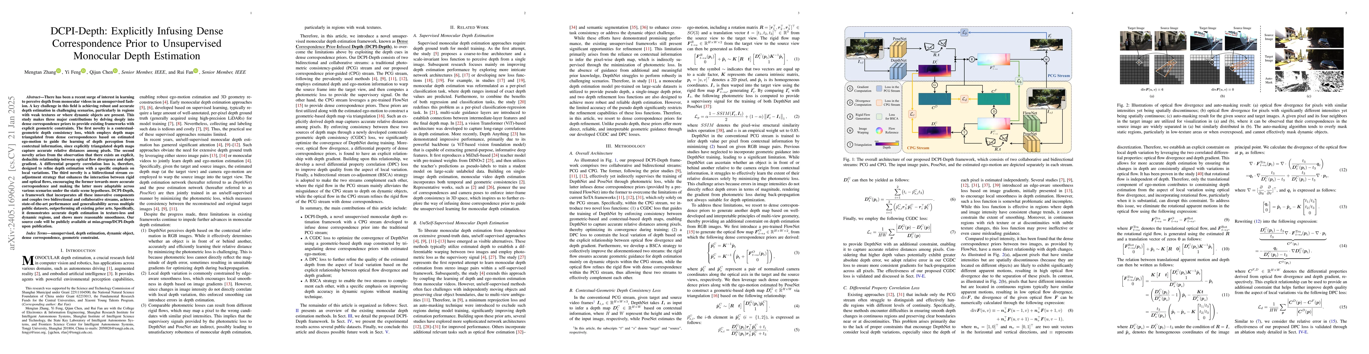 Thumbnail for DCPI-Depth: Explicitly Infusing Dense Correspondence Prior to
  Unsupervised Monocular Depth Estimation