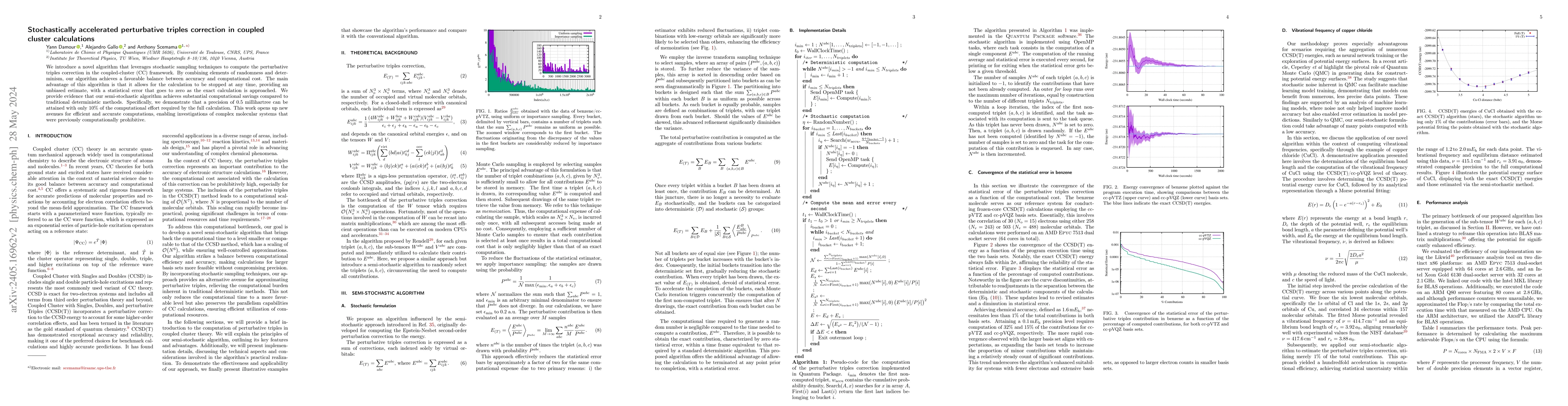 Thumbnail for Stochastically accelerated perturbative triples correction in coupled
  cluster calculations