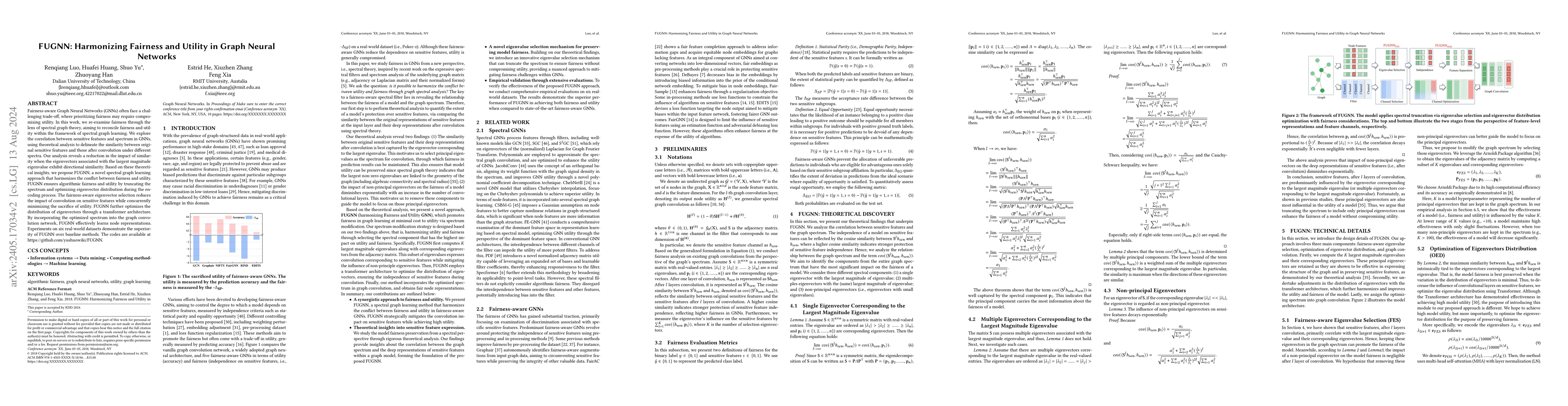 Thumbnail for FUGNN: Harmonizing Fairness and Utility in Graph Neural Networks
