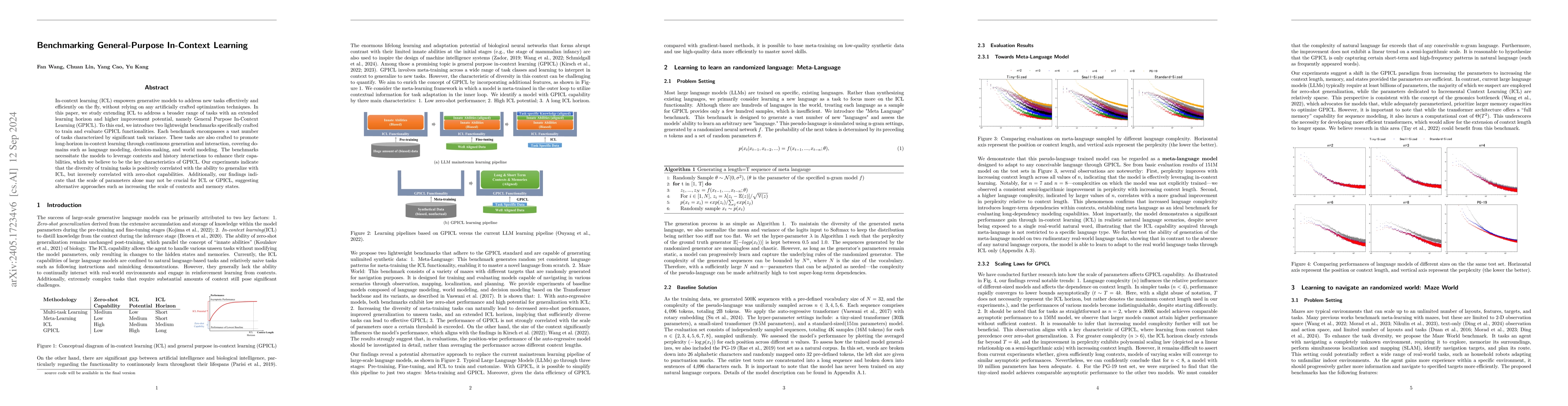 Thumbnail for Benchmarking General-Purpose In-Context Learning