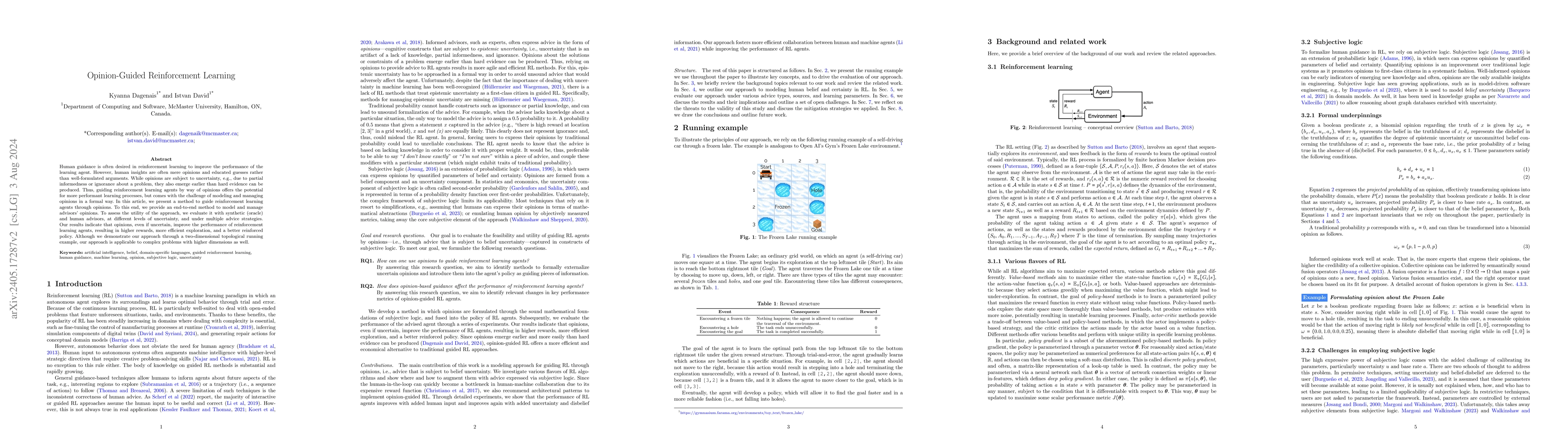 Thumbnail for Opinion-Guided Reinforcement Learning