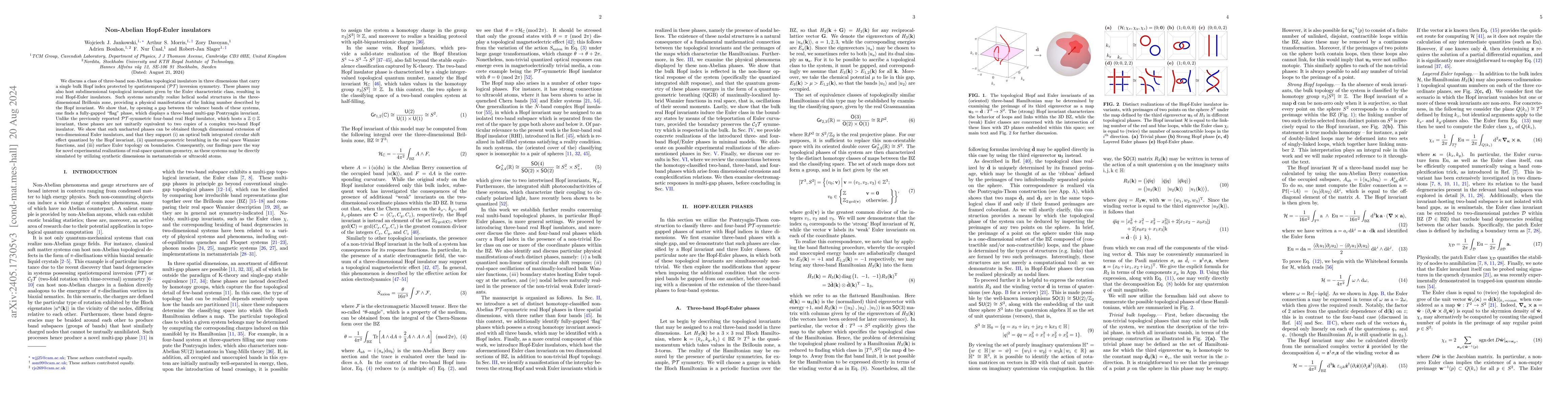 Thumbnail for Non-Abelian Hopf-Euler insulators